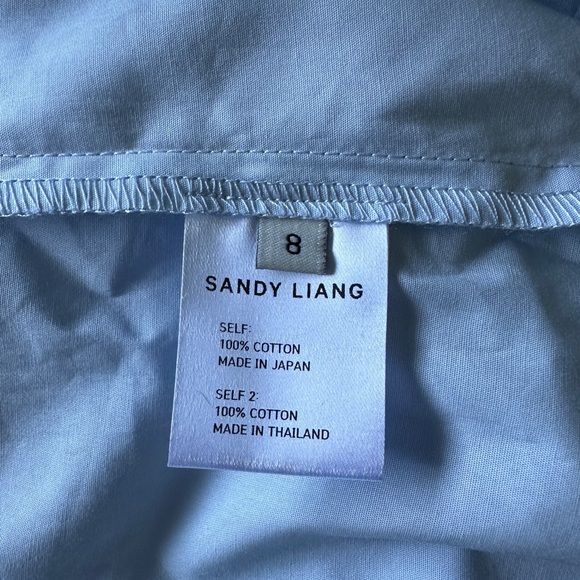 Sandy Liang Minerva blouse, size 8 NWT - Picture 3 of 7